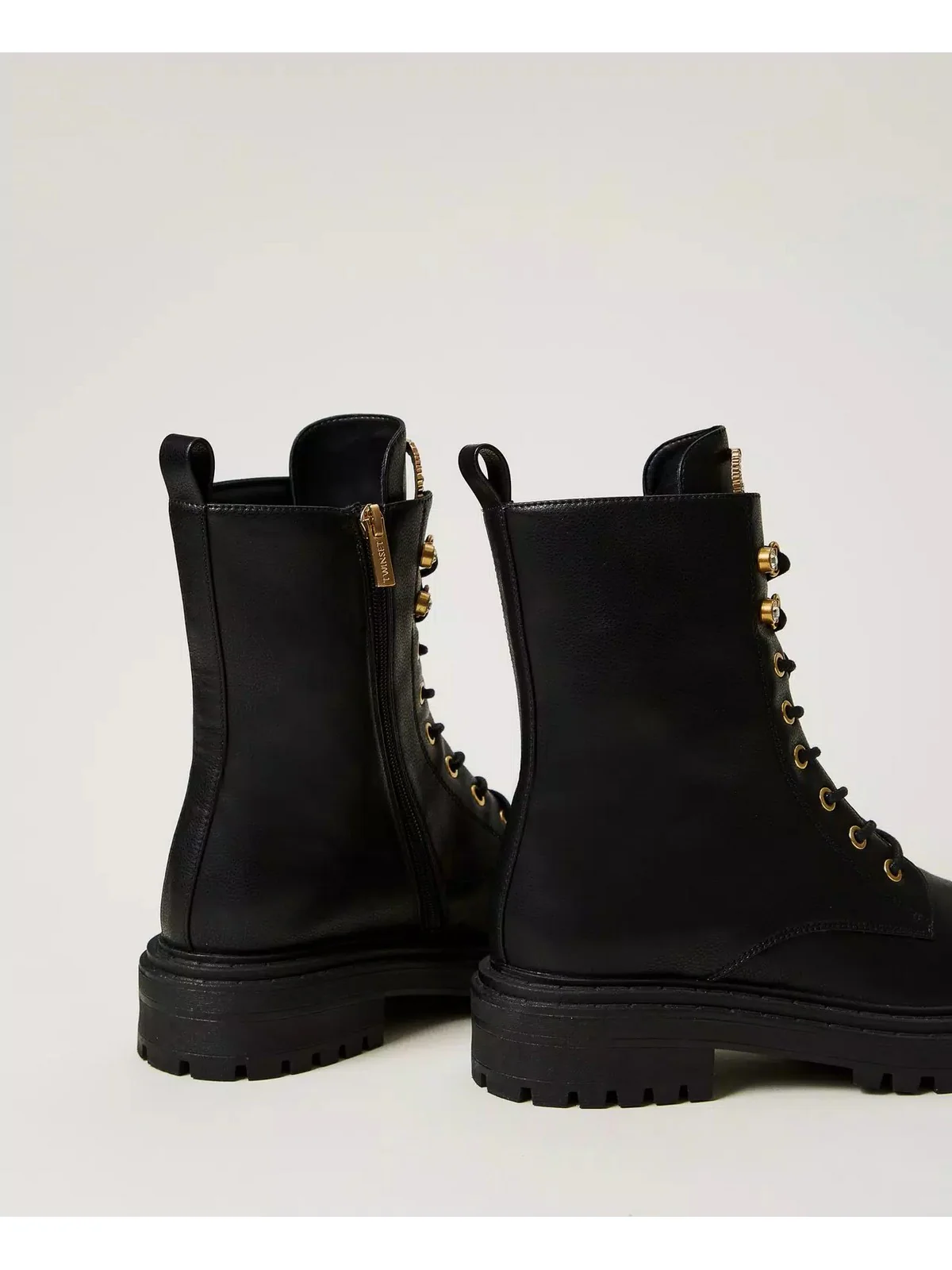 TWINSET Stivali e Stivaletti Donna  242TCP072 00006 Nero - Image 3