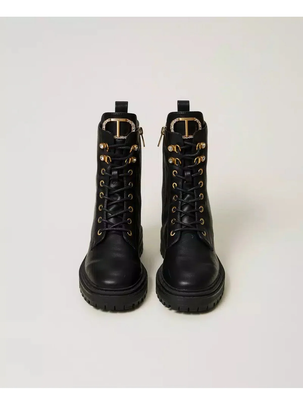 TWINSET Stivali e Stivaletti Donna  242TCP072 00006 Nero - Image 4