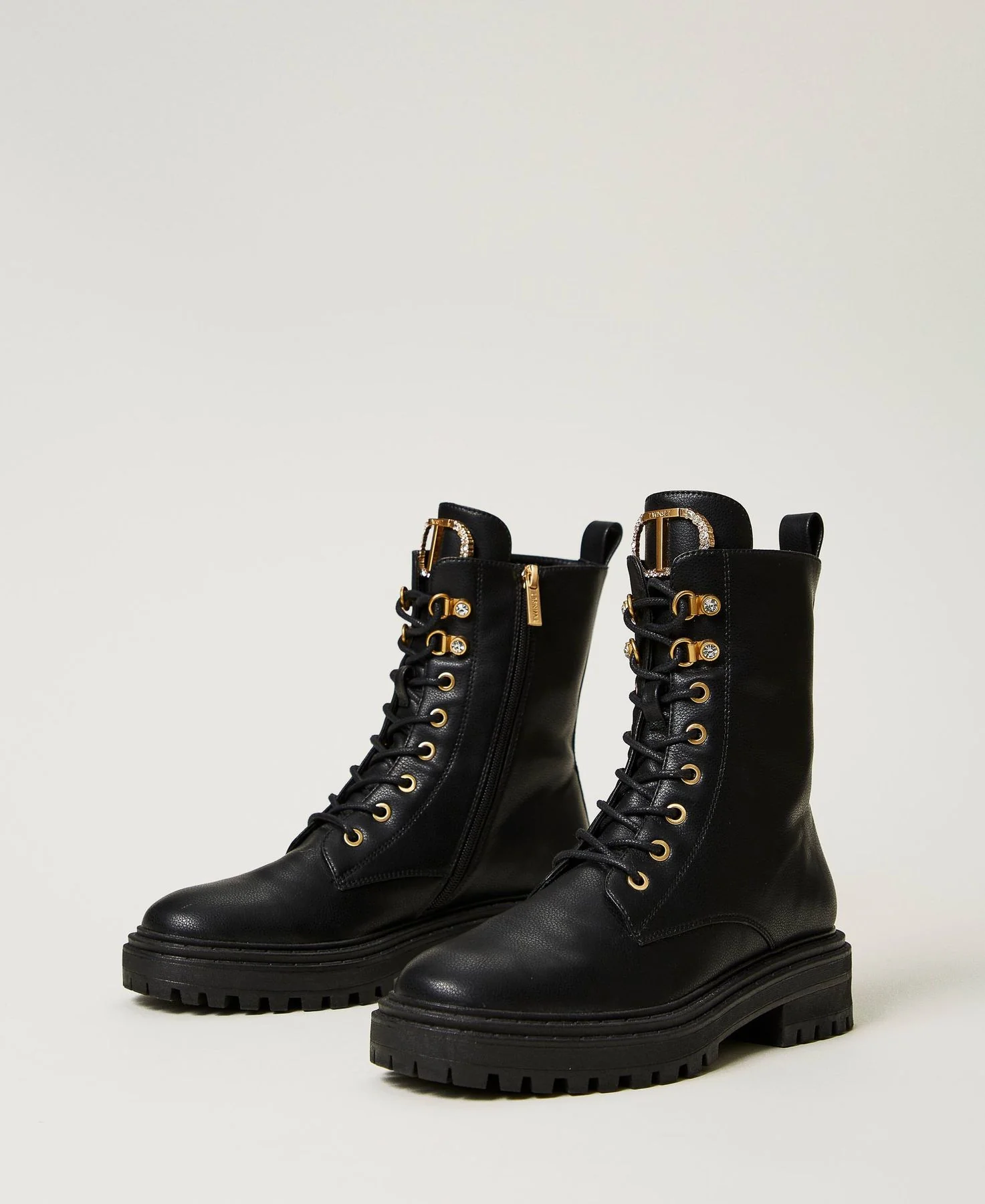 TWINSET Stivali e Stivaletti Donna  242TCP072 00006 Nero - Image 5