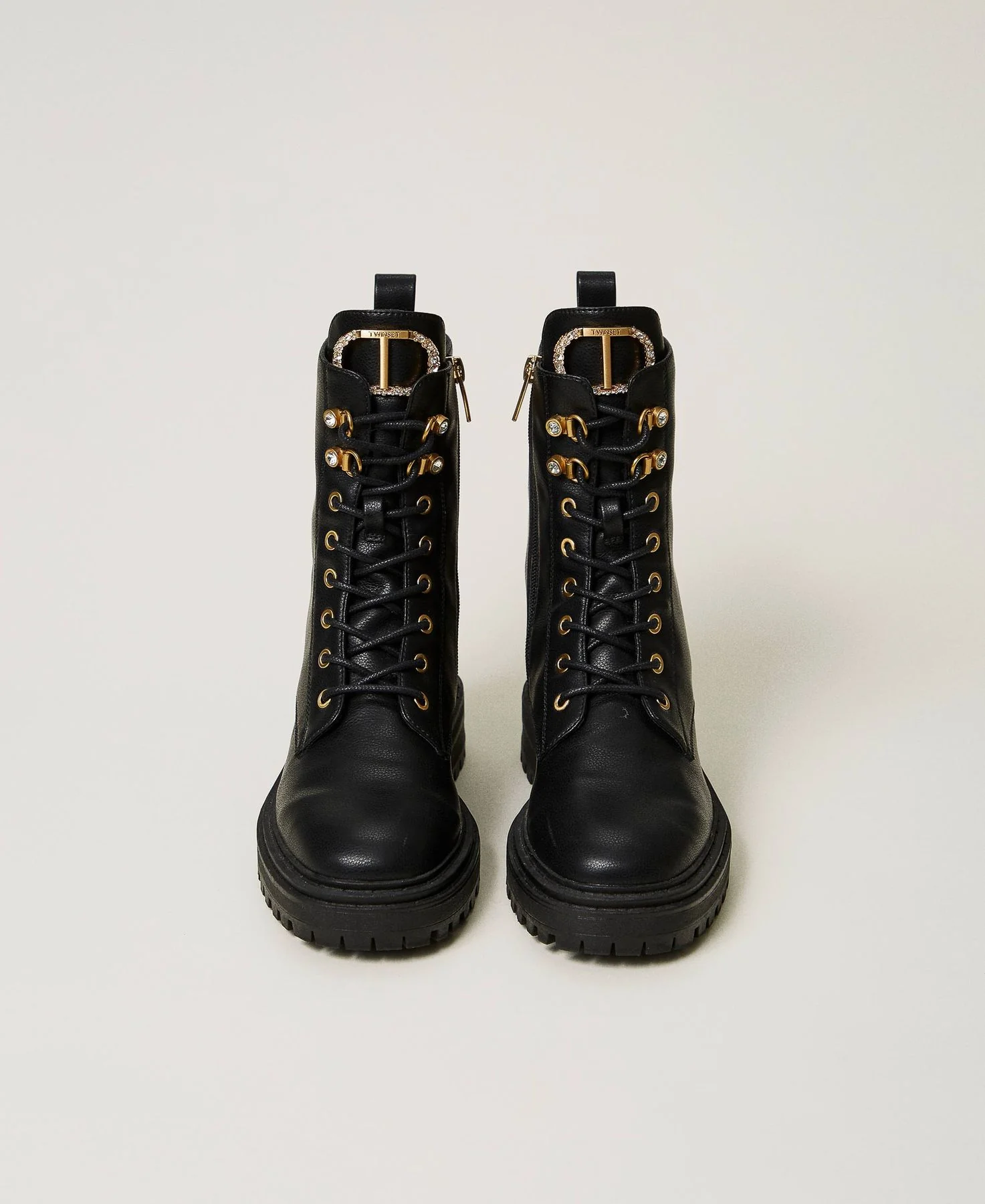 TWINSET Stivali e Stivaletti Donna  242TCP072 00006 Nero - Image 7