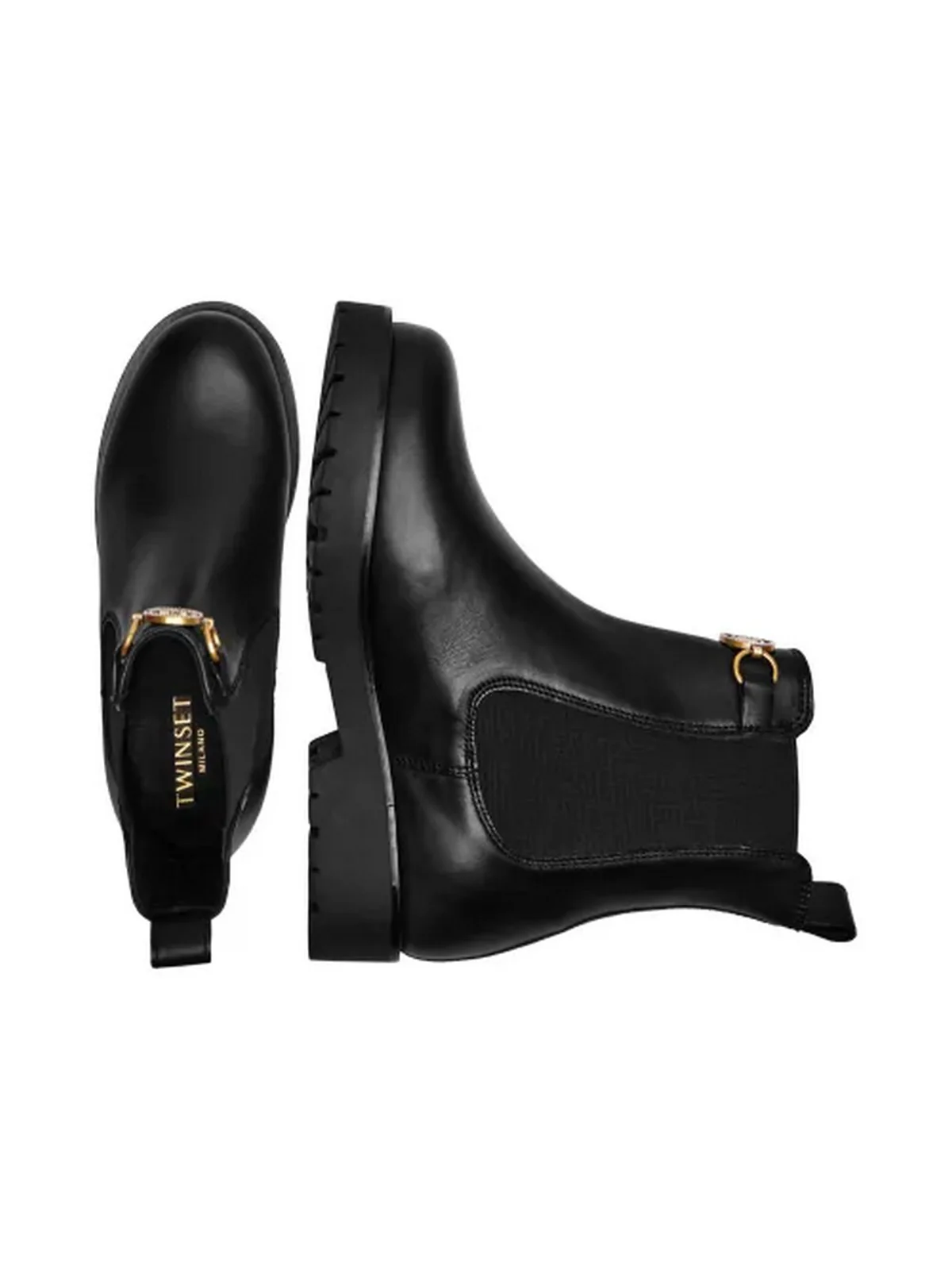 TWINSET Stivali e Stivaletti Donna  242TGT168 00006 Nero - Image 3