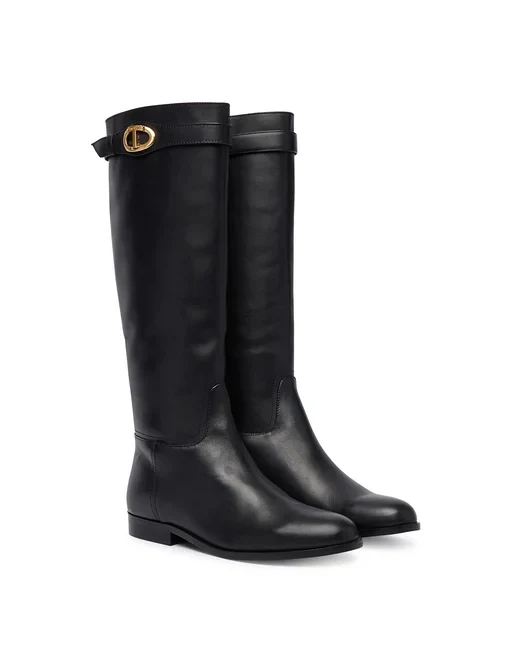 TWINSET Stivali e Stivaletti Donna URBAN BOOTS 252TCP19C 00006 Nero - Image 3