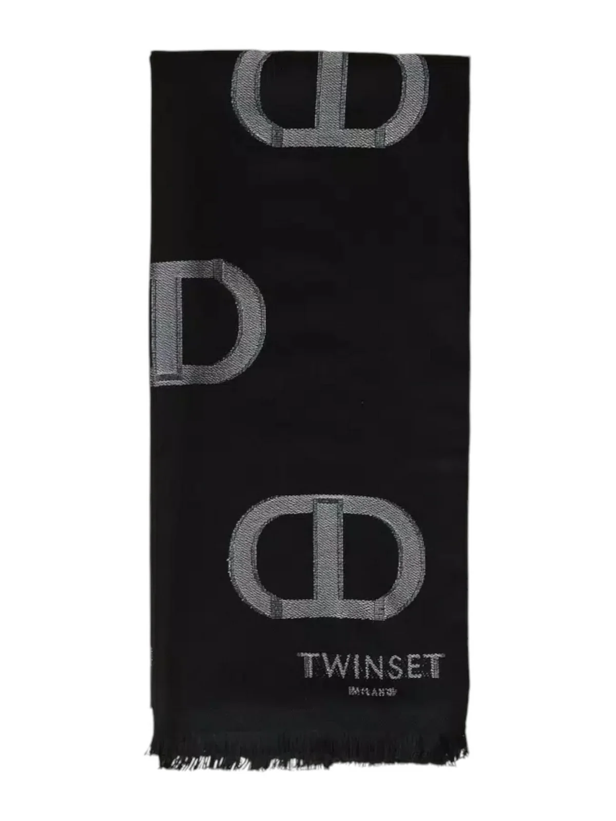 TWINSET Stola Donna  242TA4080 00006 Nero - Image 4