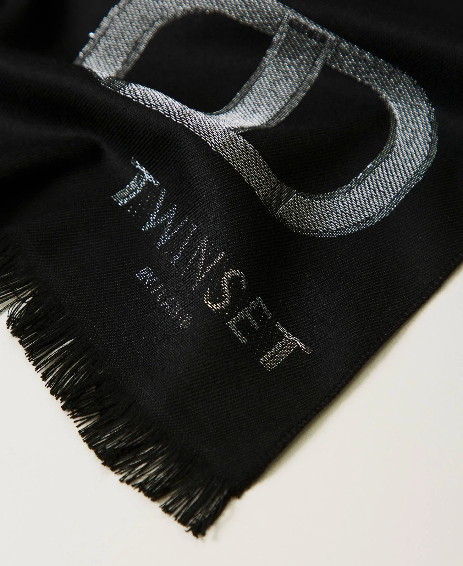 TWINSET Stola Donna  242TA4080 00006 Nero - Image 5