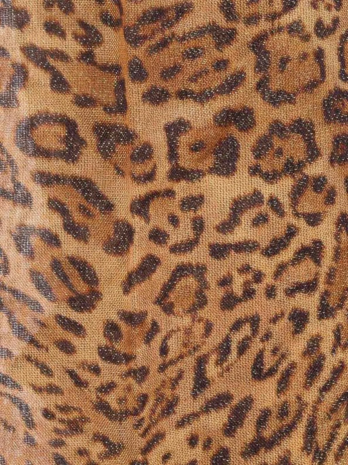 TWINSET Stola Donna SPOTTED PRINT SCARF 252TA4610 12737 ST.ANIMALIER COFFEE/LAND - Image 3