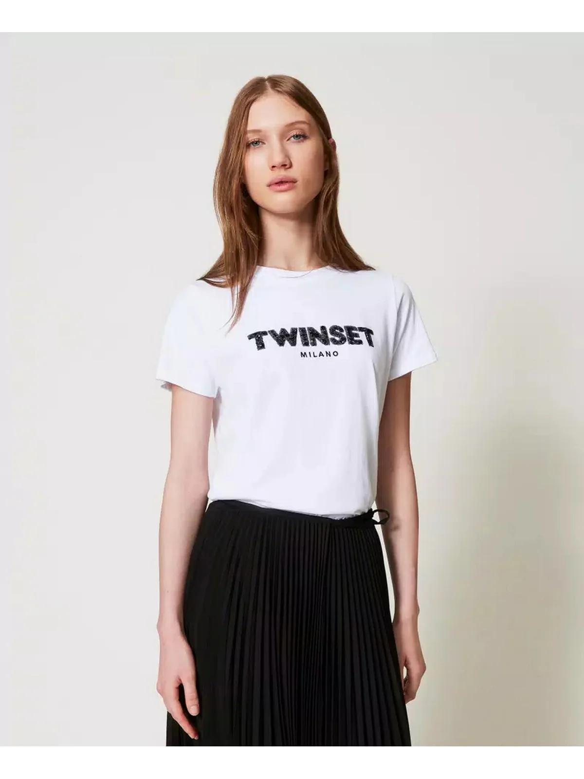 TWINSET T-shirt Donna 251TP2070 00001 Bianco - Image 2