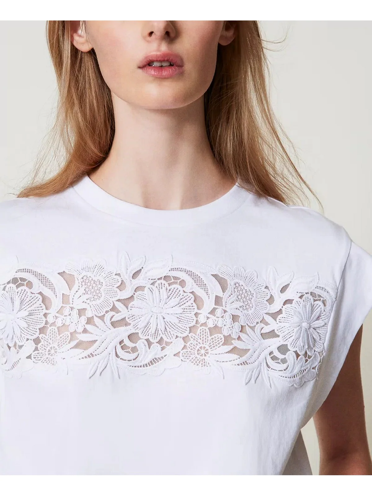 TWINSET T-shirt Donna  251TP2073 00001 Bianco - Image 2