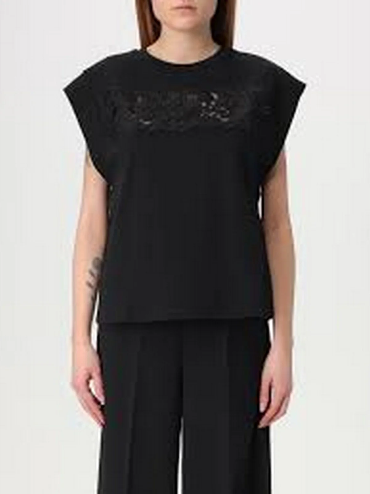 TWINSET T-shirt Donna  251TP2073 00006 Nero - Image 3