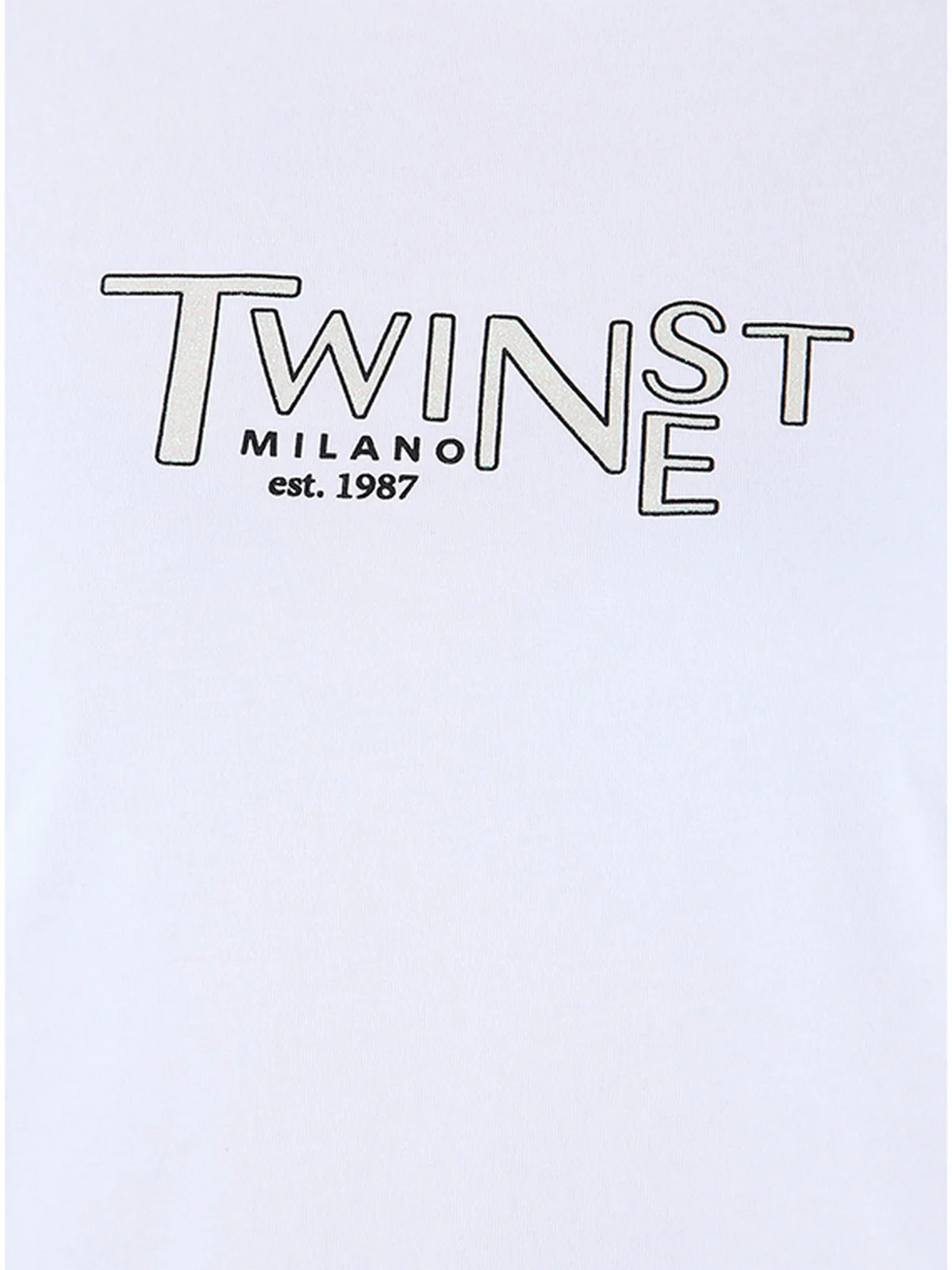 TWINSET T-shirt Donna  251TP2540 00001 BIANCO OTTICO - Image 4