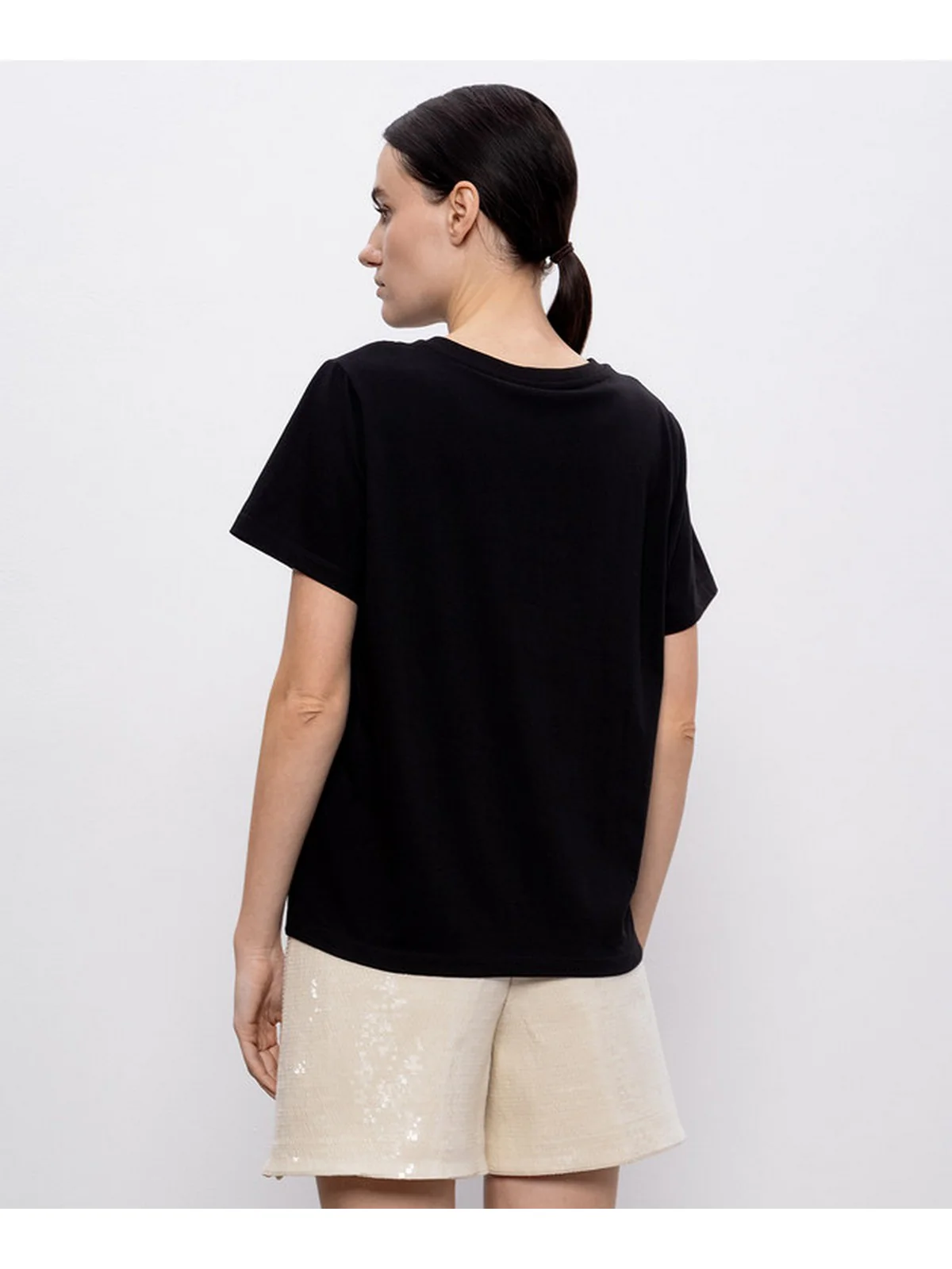 TWINSET T-shirt Donna  251TT2040 00006 Nero - Image 3