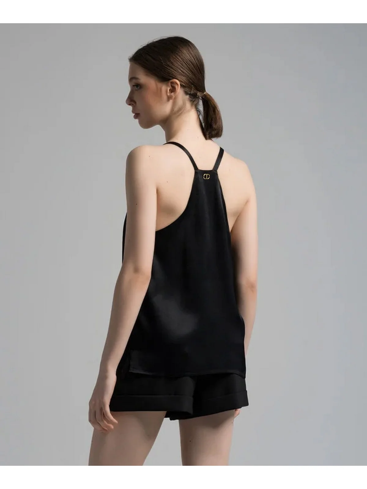 TWINSET Top Donna  241TP2503 00006 Nero - Image 3