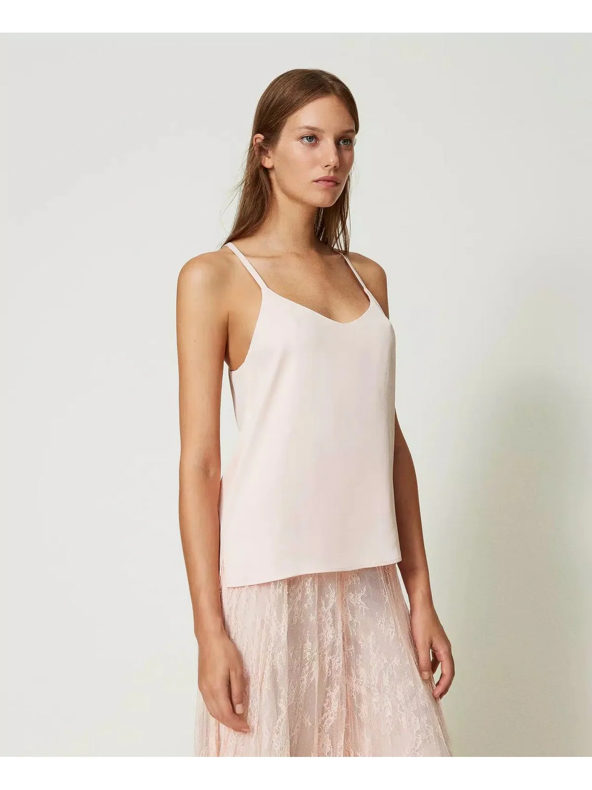 TWINSET Top Donna  241TP2503 00178 Rosa - Image 3