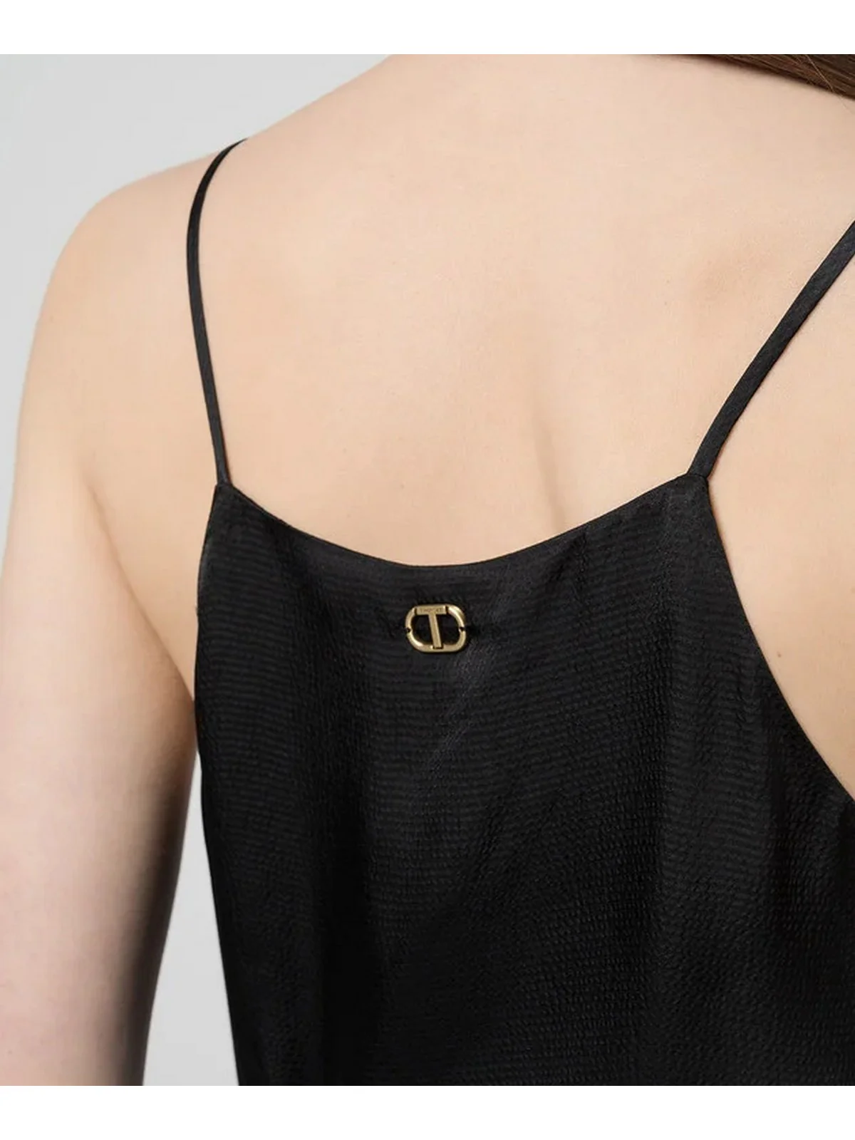 TWINSET Top Donna  241TT2163 00006 Nero - Image 4