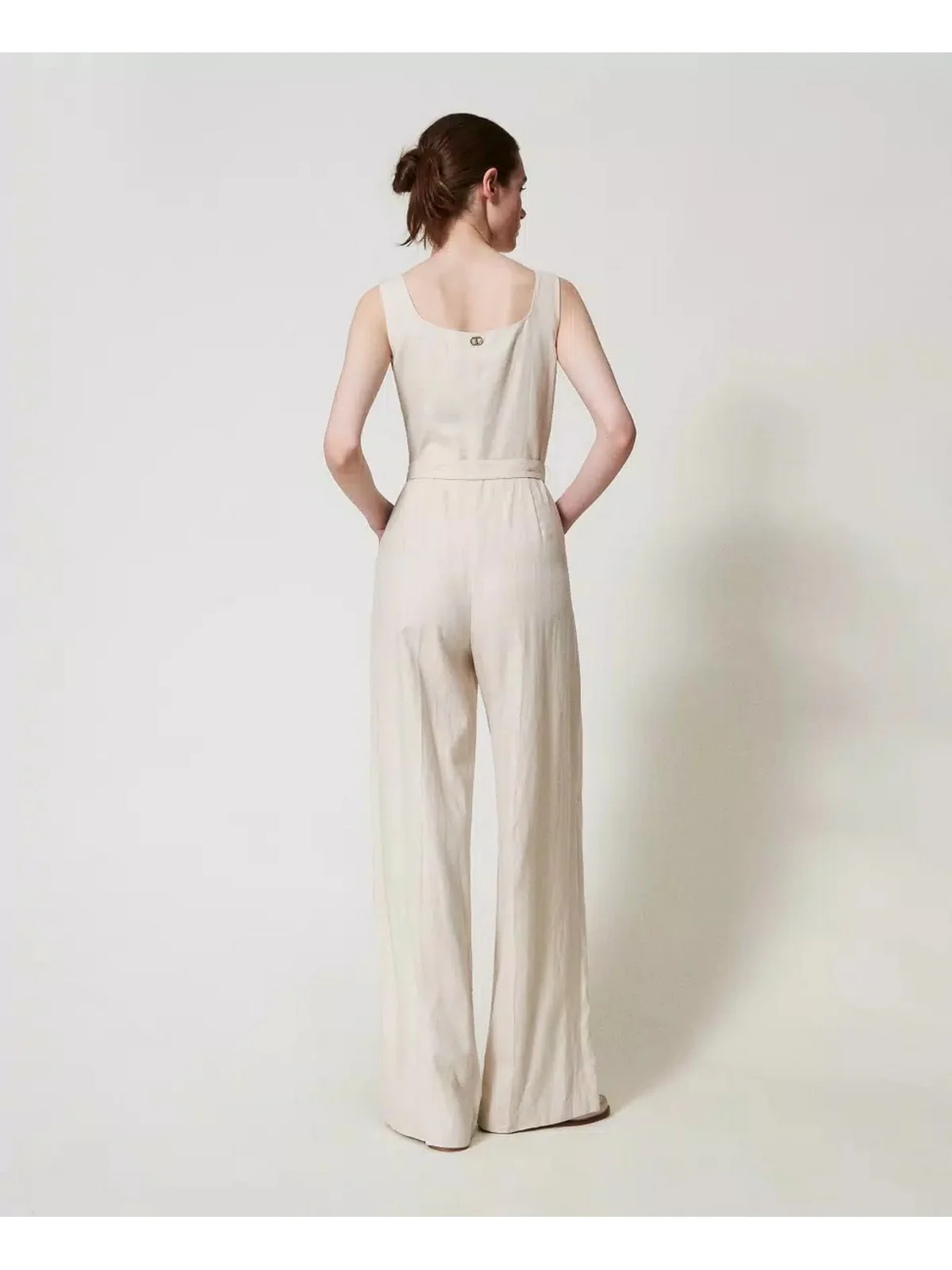 TWINSET Tuta Donna  251TP2163 00059 Beige - Image 4