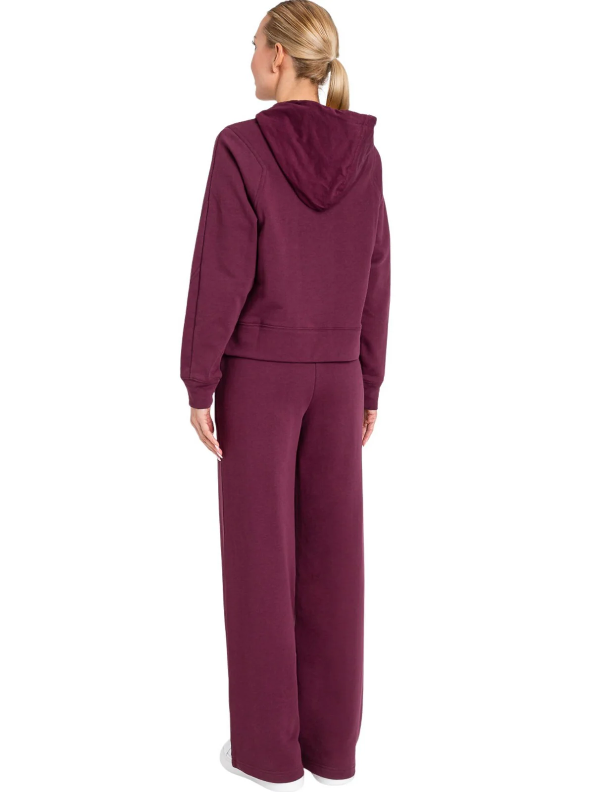 TWINSET Tuta Donna LOGO FLEECE 252TP2681 05609 WINETASTING - Image 3