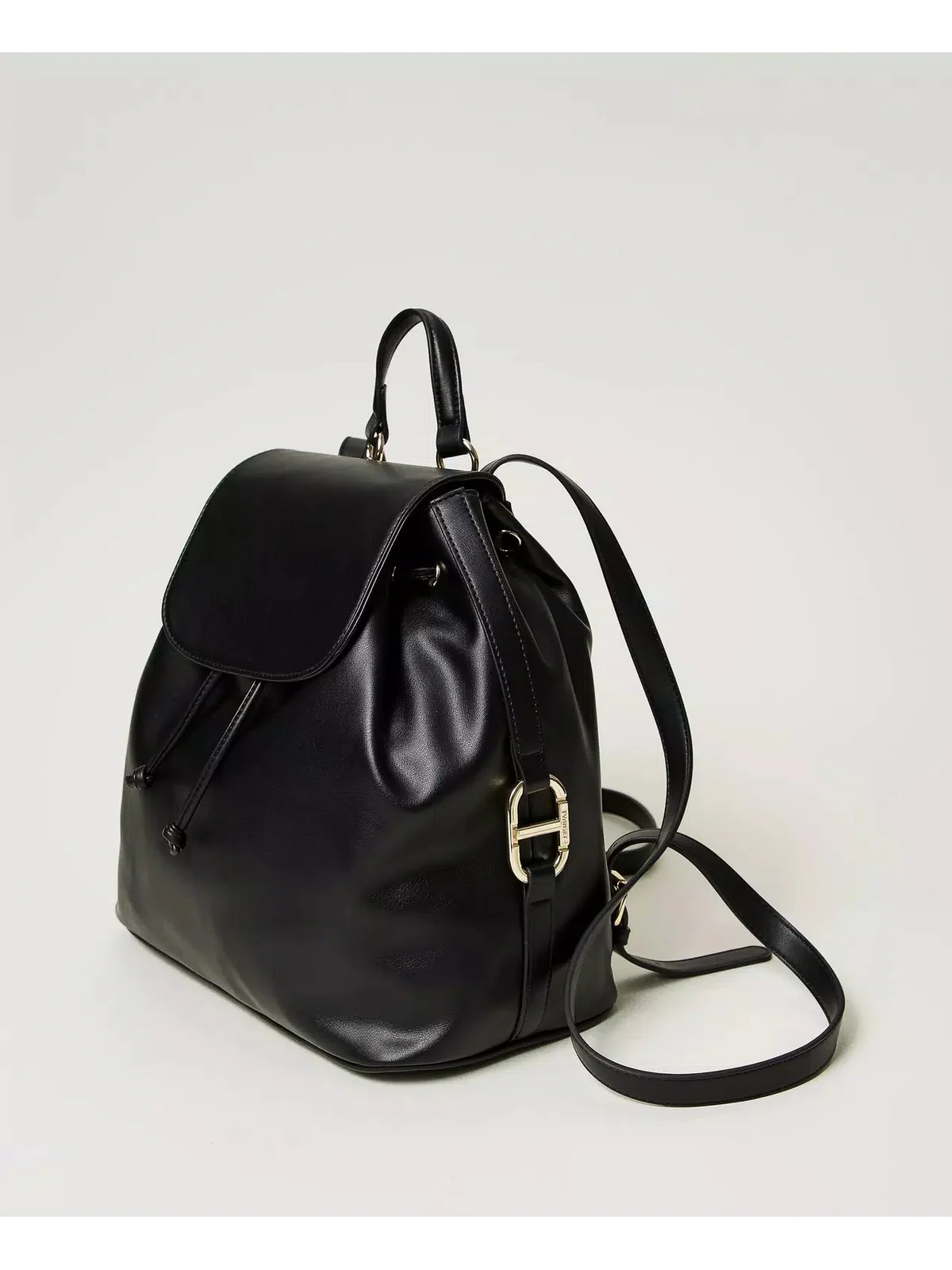 TWINSET Zaino Donna OVAL T HORSEBIT 242TB7236 00006 Nero - Image 3