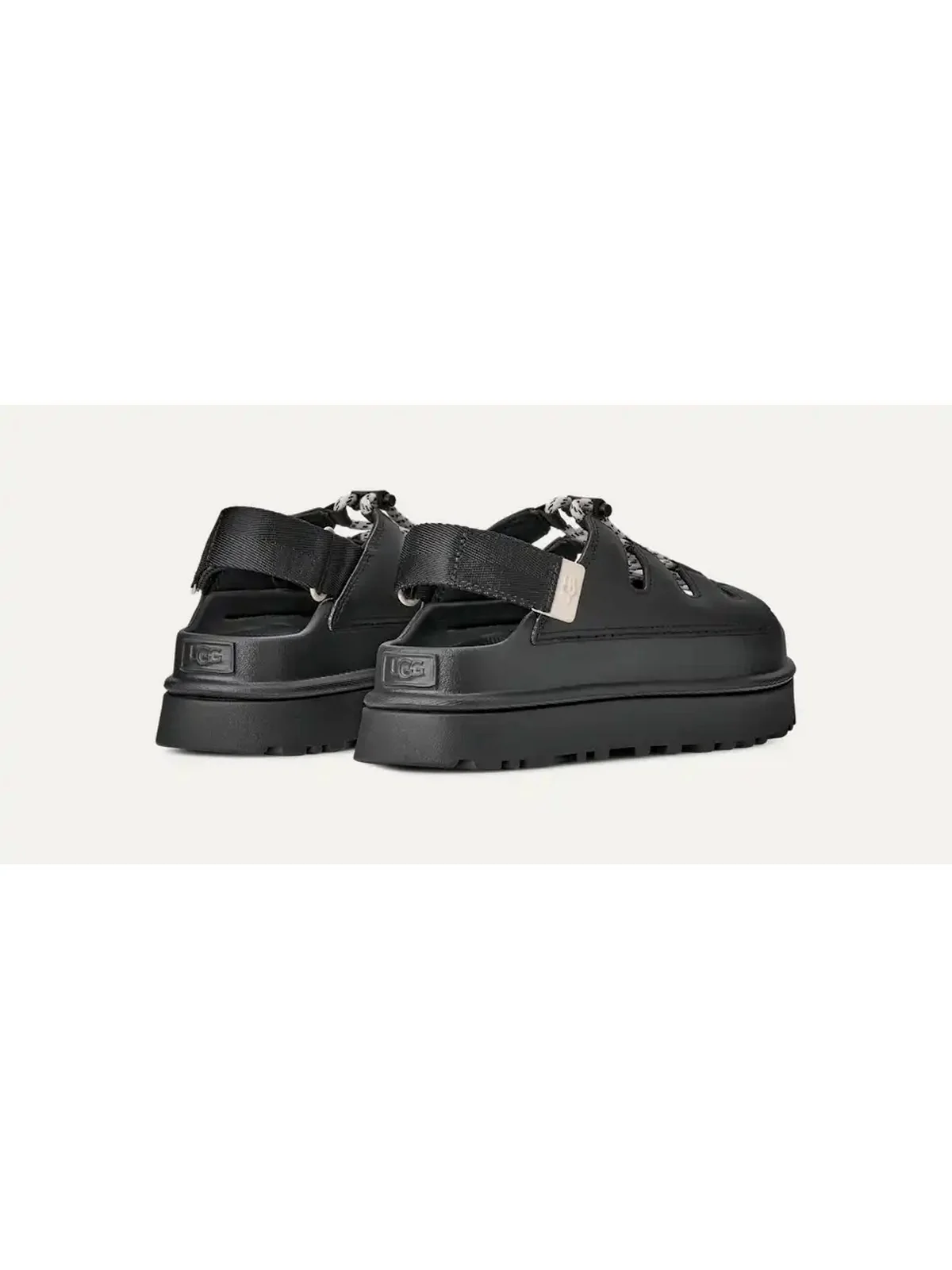 UGG Sandalo Donna W GOLDENGLOW TOGGLE 1179370 BLK BLACK - Image 4