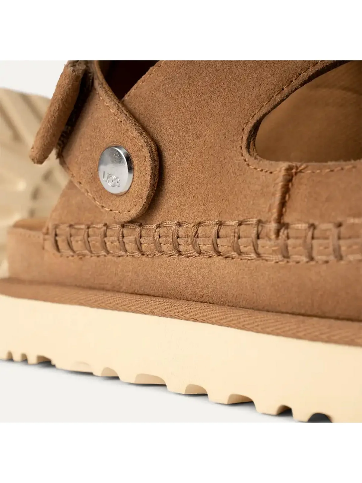 UGG Sandalo Donna W GOLDENSTAR GLIDE 1167399 CHE CHESTNUT - Image 2