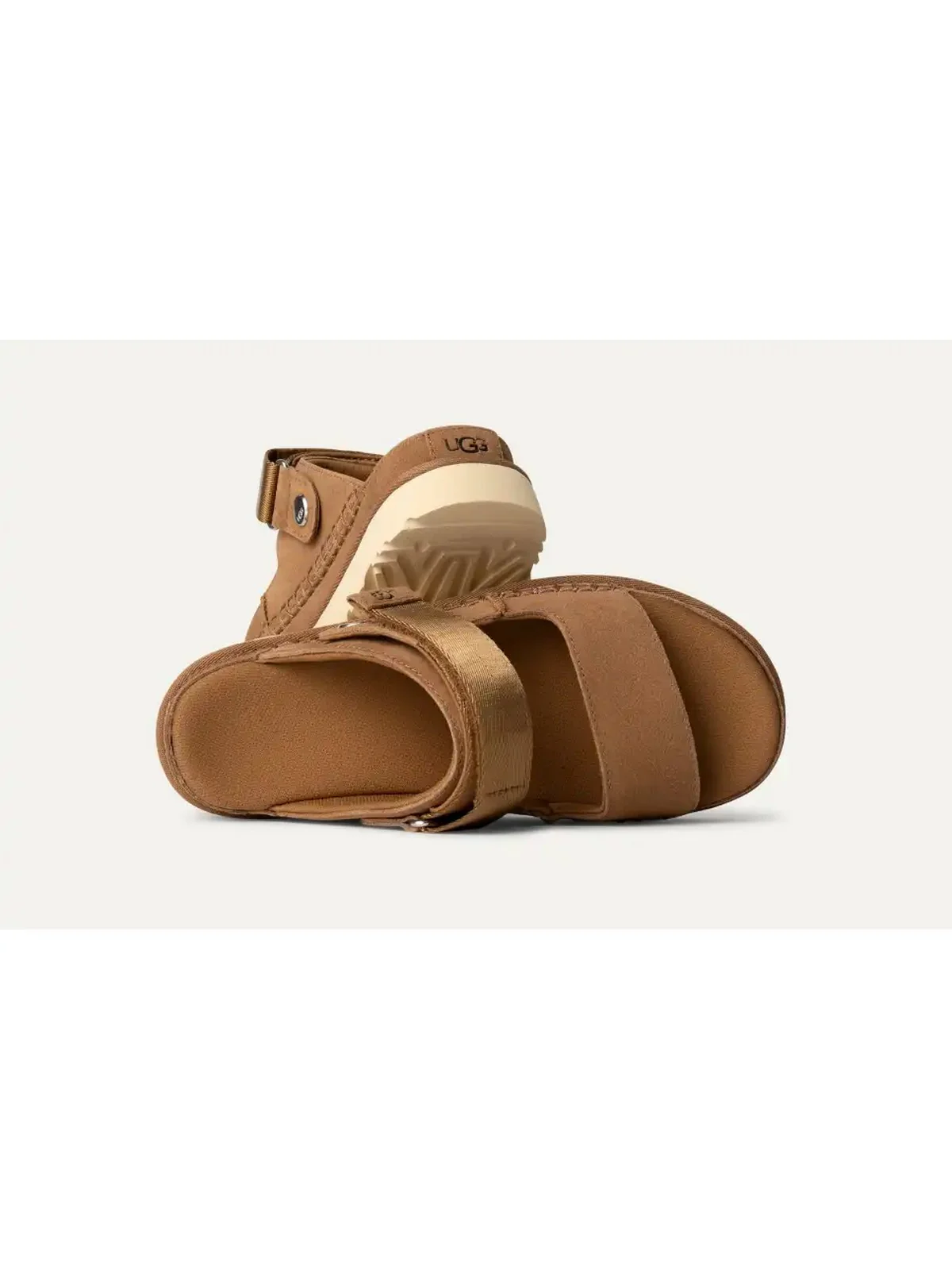 UGG Sandalo Donna W GOLDENSTAR GLIDE 1167399 CHE CHESTNUT - Image 3