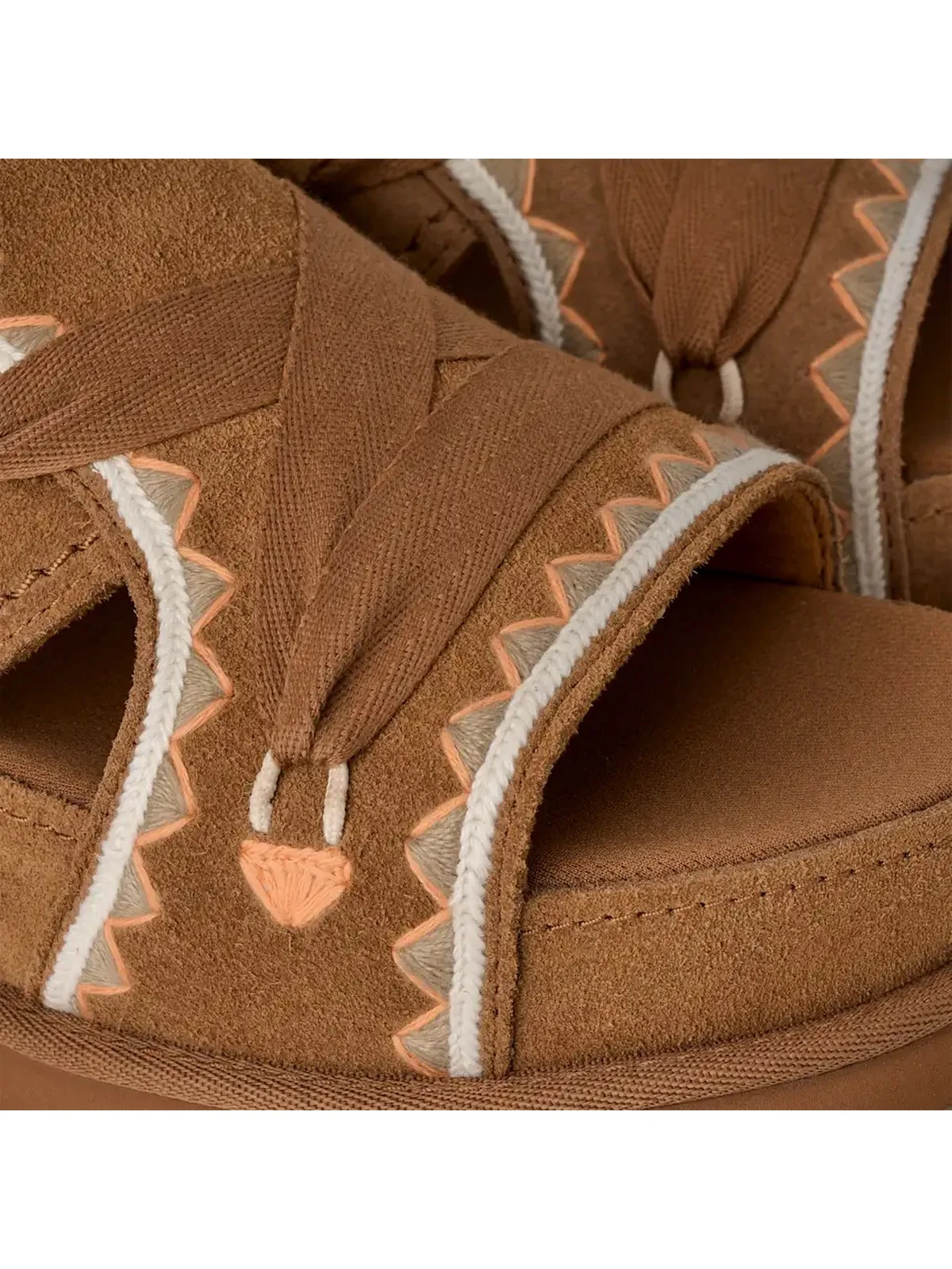 UGG Sandalo Donna W GOLDENSTAR HI ARTISTITCH 1175133 CHMU chestnut multi - Image 2