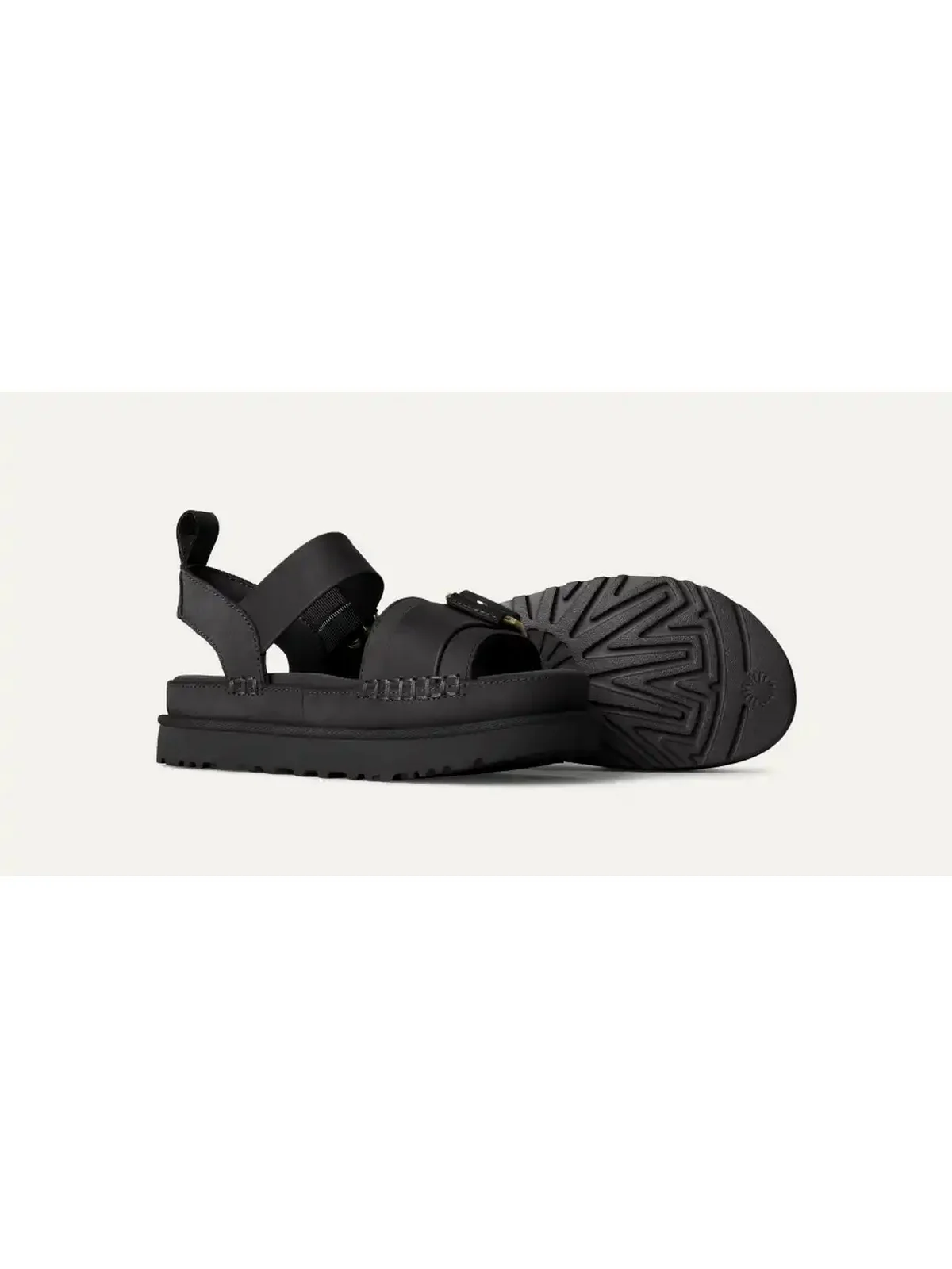 UGG Sandalo Donna W GOLDENSTAR VILLA 1167392 BLK BLACK - Image 4