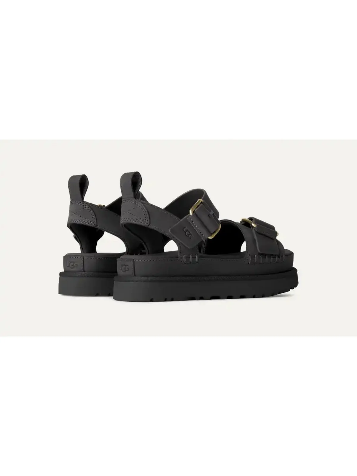 UGG Sandalo Donna W GOLDENSTAR VILLA 1167392 BLK BLACK - Image 5