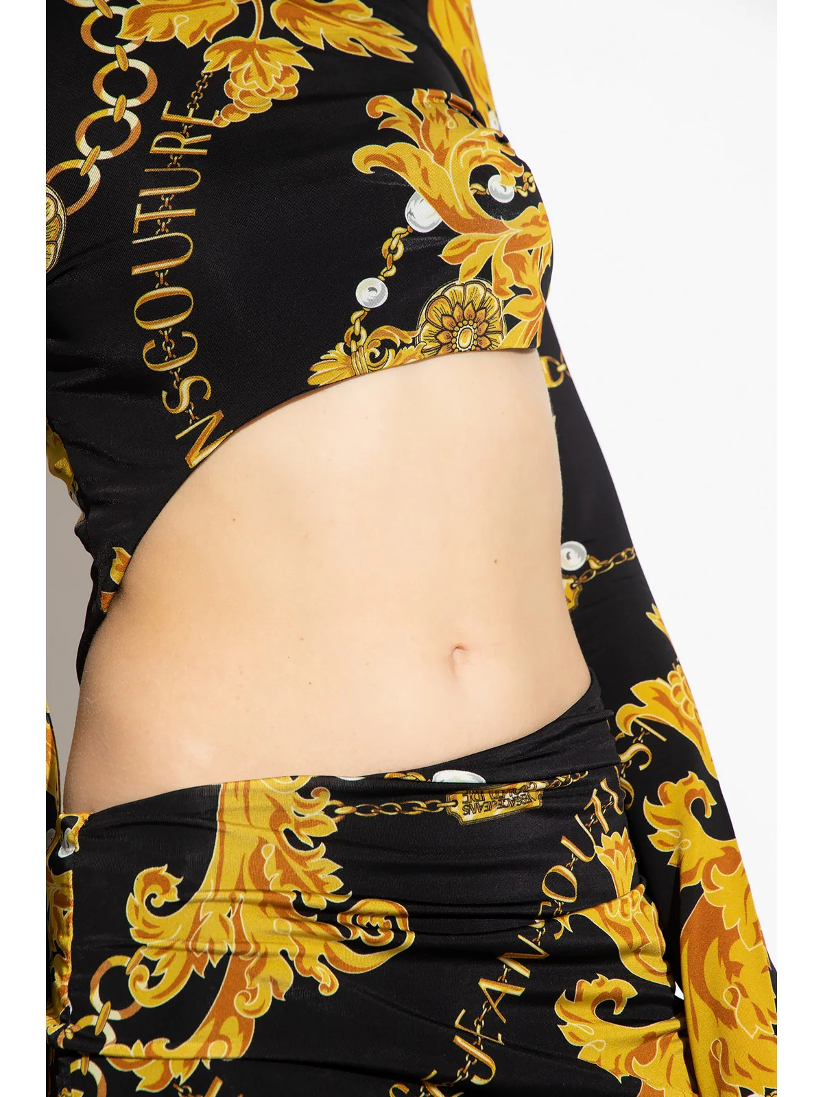 VERSACE JEANS COUTURE Abito Donna  75HAO915 JS204 G89 Nero - Image 2
