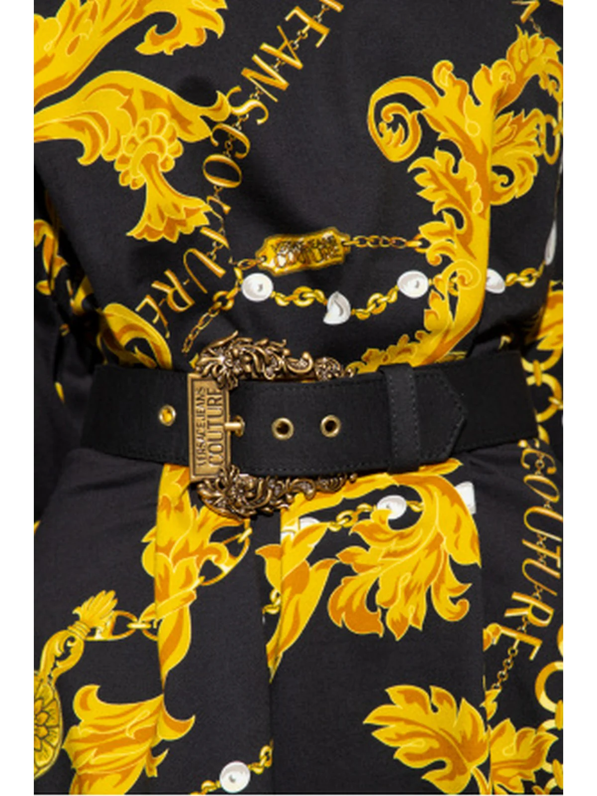 VERSACE JEANS COUTURE Abito Donna  75HAO971 FS111 G89 Nero - Image 2