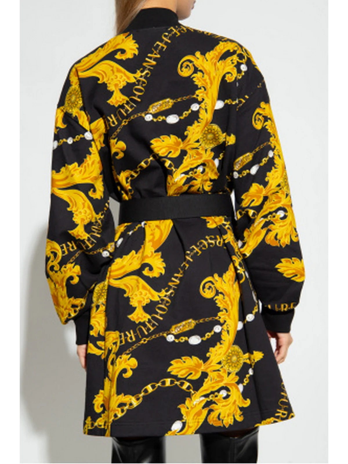 VERSACE JEANS COUTURE Abito Donna  75HAO971 FS111 G89 Nero - Image 3