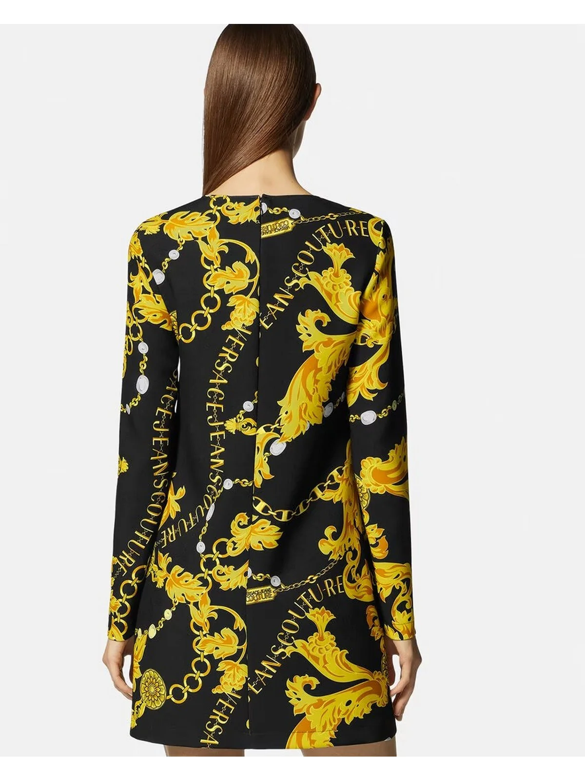 VERSACE JEANS COUTURE Abito Donna  75HAO9A1 NS304 G89 Nero - Image 3