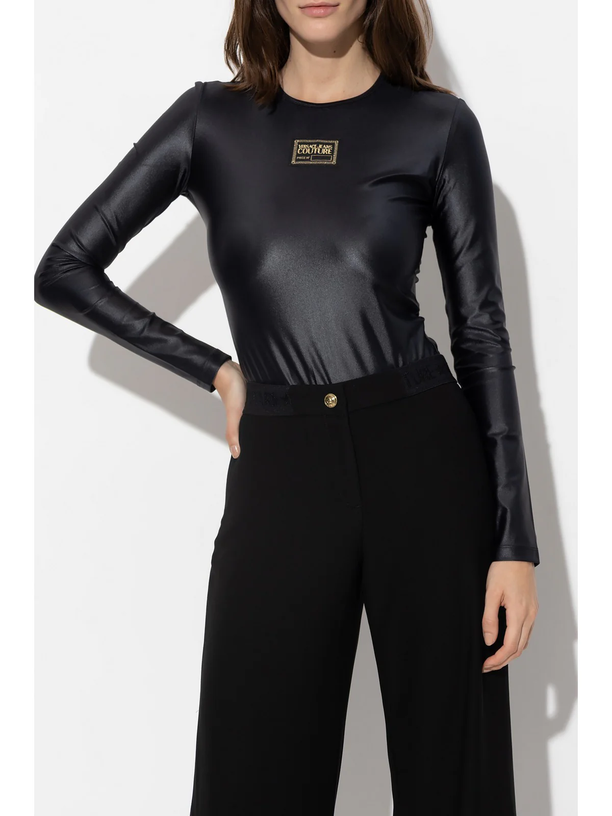 VERSACE JEANS COUTURE Body Donna  75HAM221 J0062 899 Nero - Image 2