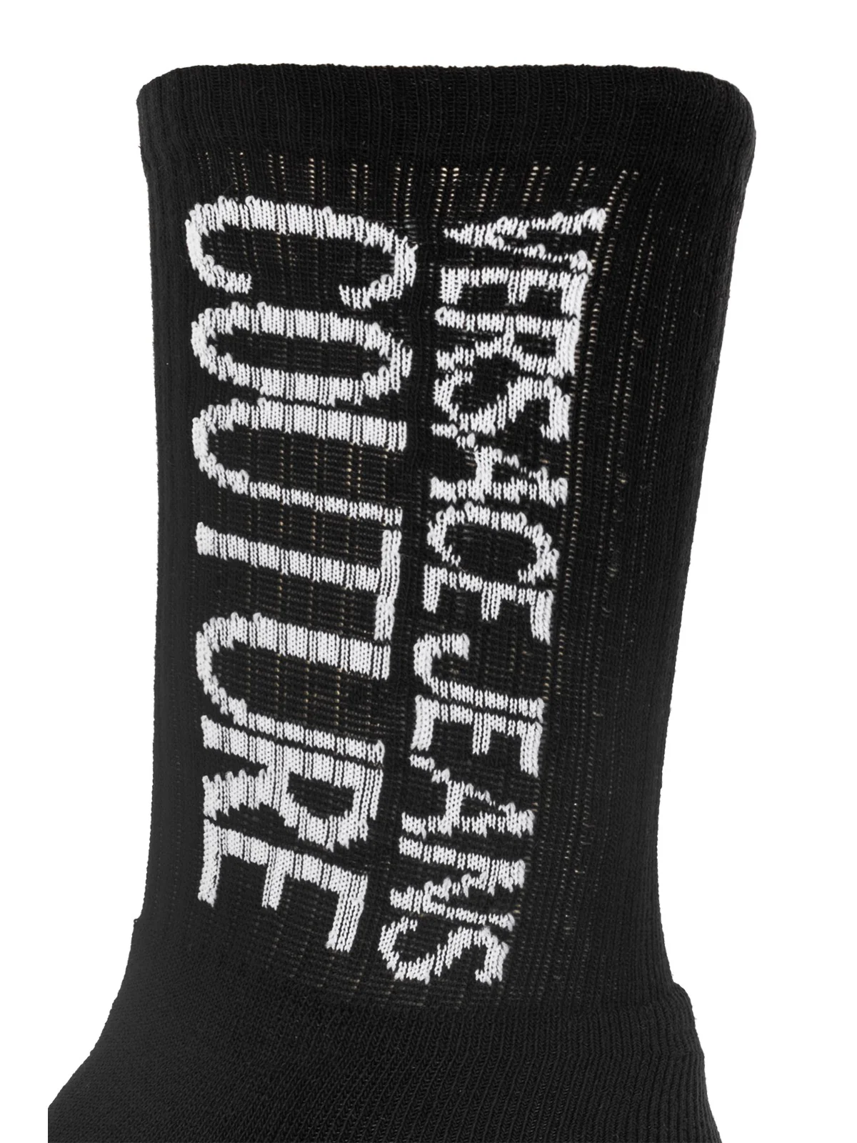 VERSACE JEANS COUTURE Calzini Uomo  75YA0J03 ZG081 L01 Nero - Image 2