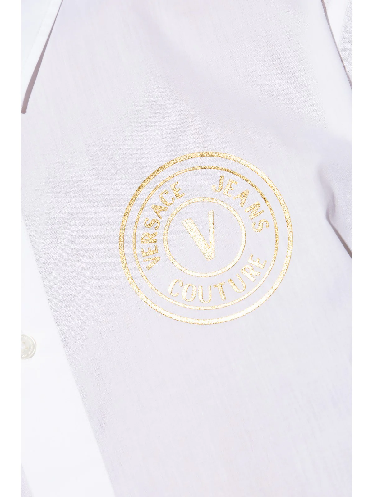 VERSACE JEANS COUTURE Camicia Uomo  75GALYS2 CN002 003 Bianco - Image 3