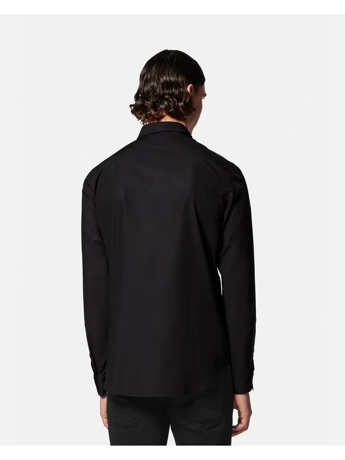 VERSACE JEANS COUTURE Camicia Uomo  75GALYS2 CN002 899 Nero - Image 3