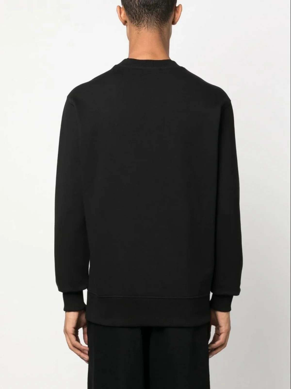 VERSACE JEANS COUTURE Felpa Uomo  75GAIT05 CF06T G89 Nero - Image 3