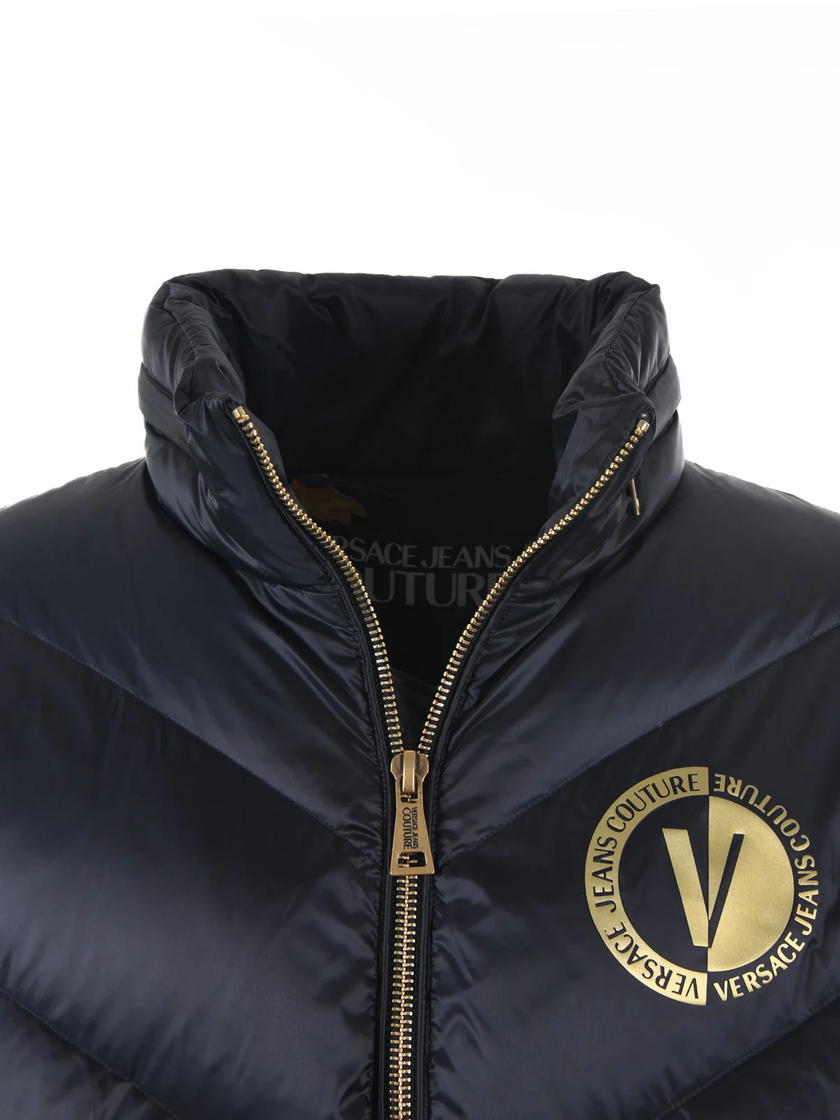 VERSACE JEANS COUTURE Piumino Uomo  75GAUD05 CQN6D 899 Nero - Image 2