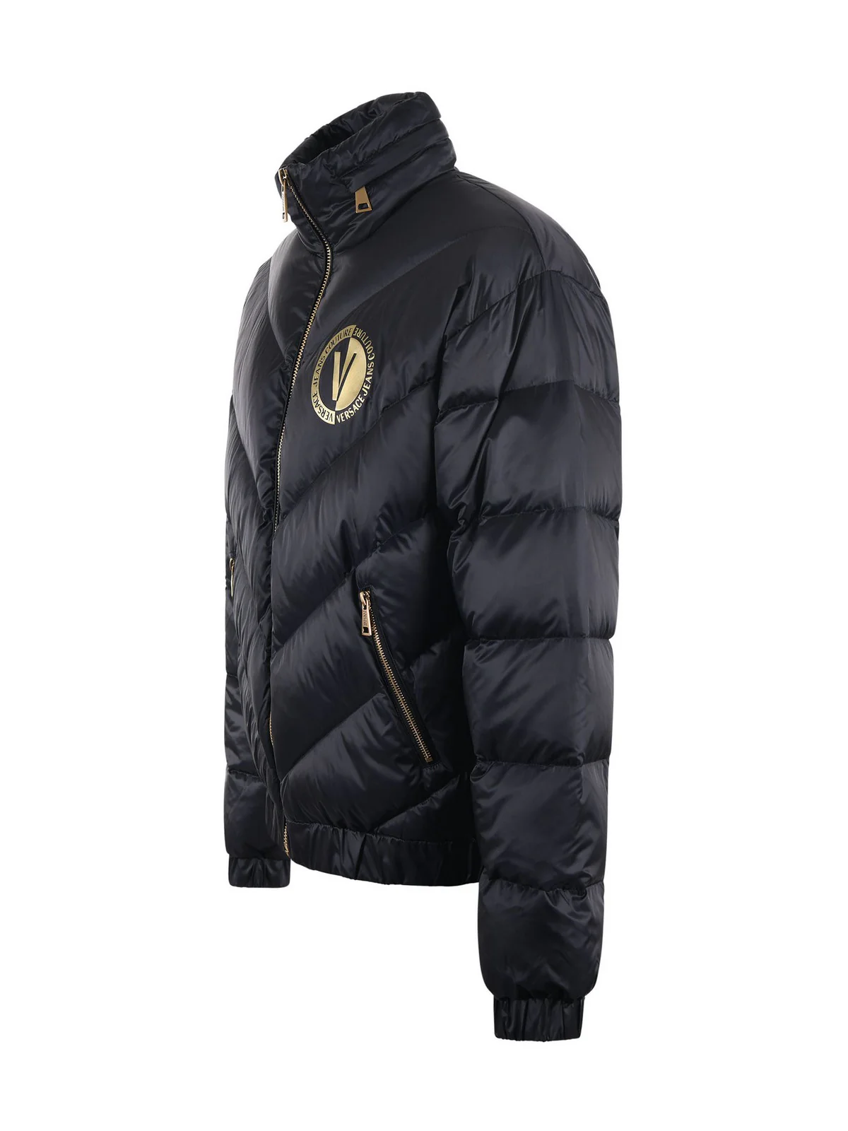 VERSACE JEANS COUTURE Piumino Uomo  75GAUD05 CQN6D 899 Nero - Image 4