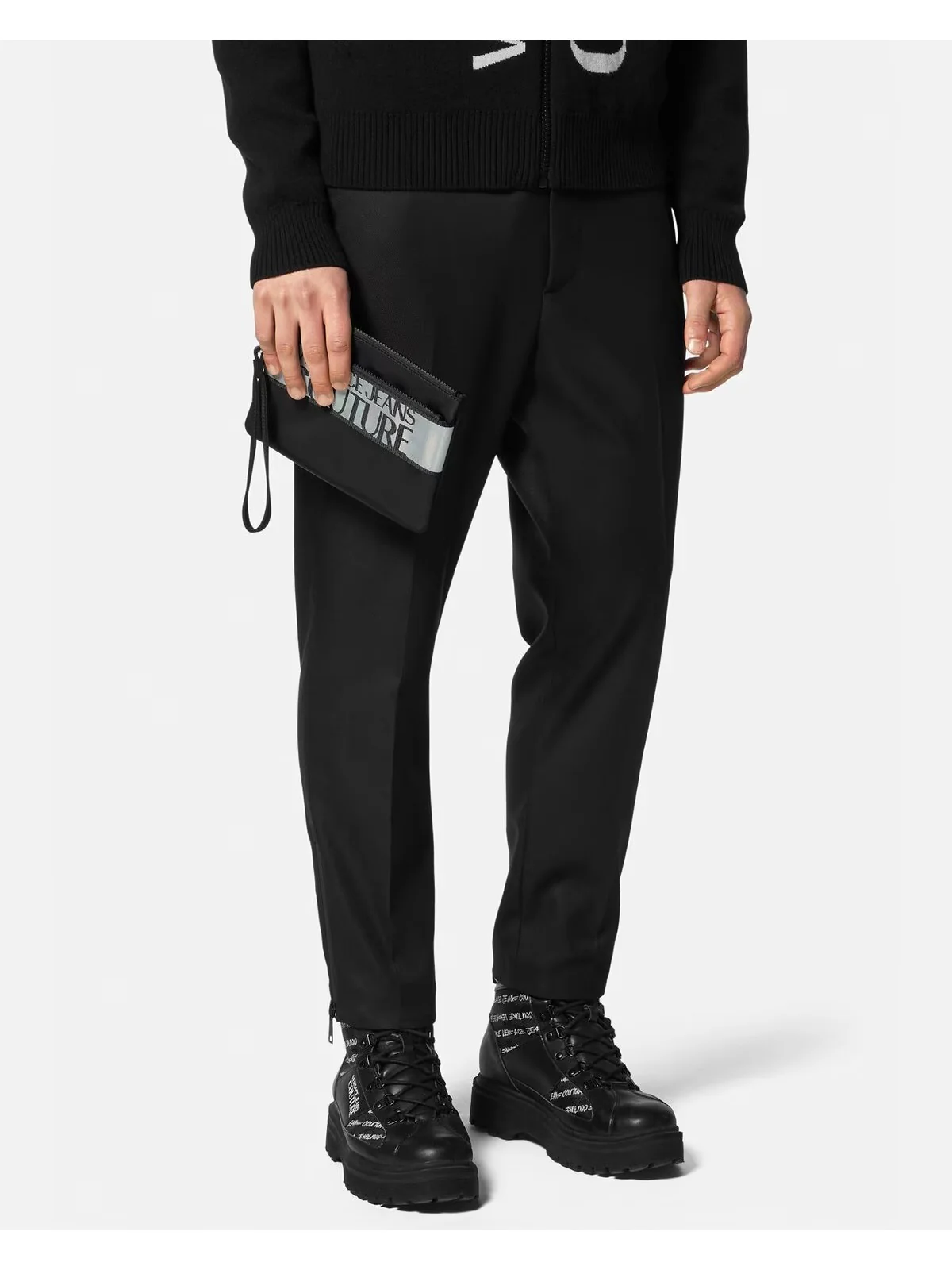 VERSACE JEANS COUTURE Pochette Uomo  75YA4B9C ZS927 LD2 Nero - Image 5